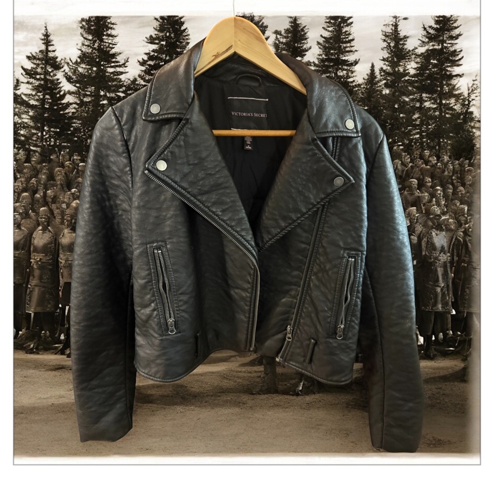 Victoria's Secret Custom Jacket “Airborne Logo “